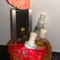 BATH & BODY WORKS MOONLIGHT PATH 3 PC TRAVEL BATH SET & 1.7 OZ IMARI ELIXIR PERFUME