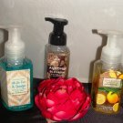 BATH & BODY WORKS 3 PC FOAMING HAND SOAP
