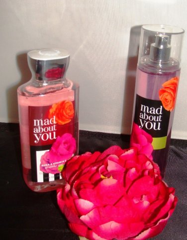 BATH & BODY WORKS MAD ABOUT YOU 2 PC BATH & BODY SET