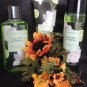 BATH & BODY WORKS WILD LIME GARDENIA 3 PC BATH SET