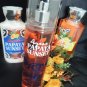 BATH & BODY WORKS AGAVE PAPAYA SUNSET 3 PC BATH SET