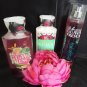 BATH & BODY WORKS HIBISCUS GUAVA FRESCA 3 PC BATH SET