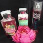 BATH & BODY WORKS HIBISCUS GUAVA FRESCA 3 PC BATH SET