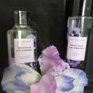 BATH & BODY WORKS VIOLET LEAF & BLACKBERRY 2 PC BATH SET