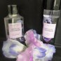 BATH & BODY WORKS VIOLET LEAF & BLACKBERRY 2 PC BATH SET