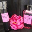 BATH & BODY WORKS RASPBERRY & PINK LILY 2 PC BATH SET