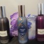 BATH & BODY WORKS BLACK CHERRY MERLOT, MAHOGANY TEAKWOOD, FROZEN LAKE 3 PC ROOM SPRAY SET