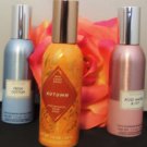 BATH & BODY WORKS 3 PC FRESH COTTON, ROSE WATER IVY, & AUTUMN CONCENTRATED ROOM SPRAY SET