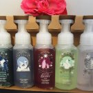 BATH & BODY WORKS 5 PC FOAMING HAND SOAP WITH COCONUT OIL