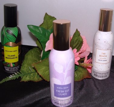 BATH & BODY WORKS 3 PC 1.5 OZ CONCENTRATED ROOM SPRAY