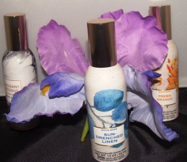 BATH & BODY WORKS 3 PC 1.5 OZ CONCENTRATED ROOM SPRAY