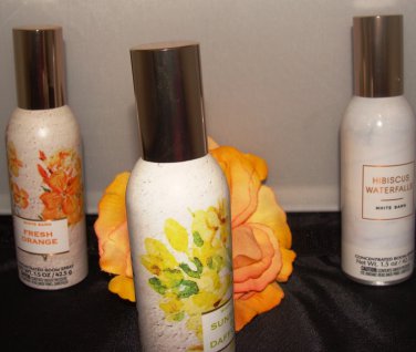 BATH & BODY WORKS 3 PC 1.5 OZ CONCENTRATED ROOM SPRAY