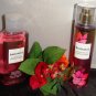 BATH & BODY WORKS BAHAMAS PASSIONFRUIT BANANA FLOWER 2 PC BATH SET