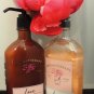 BODY WORKS 2 PC LOVE ROSE & VANILLA BODY WASH & LOTION BATH SET