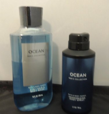 BATH & BODY WORKS OCEAN 2 PC BATH AND BODY GIFT SET