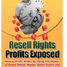 Resell Rights Profits Exposed