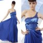 EGYPTIAN INSPIRED Sapphire Blue Dress