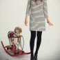 SH007 - ZEBRA STRIPES LONG T-DRESS