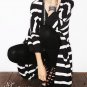 SH0020 - STRIPES LONG COTTON KNIT JACKET