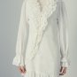 SH0030 - RUFFLES BODICE LONG SHIRT DRESS