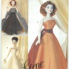 Gene 15 1/2 inch Fashion Doll Sewing Pattern 50's Ball Gowns 7381 NEW