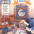 Country Geese Kitchen Set Plastic Canvas NEW