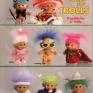 Crochet Clothes for Troll Dolls Pattern Book NEW