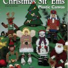 Country Christmas Sit ‘Ems Shelf Sitters Plastic Canvas