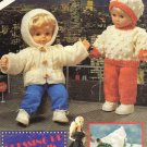Patons Knitted Clothes for Barbies and Baby Dolls