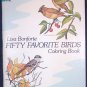 Fifty Favorite Birds Coloring Book (Dover Coloring Book), Softcover