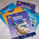 School Zone Home Learning Workbooks-Lot 5 books Grade 2-4