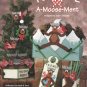 Christmas A-Moose-Ment Holiday Decorations Plastic Canvas, New