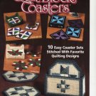 Quilt Block Coaster Plastic Canvas Pattern Book New