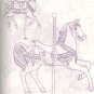 Carousel Zoo, Iron-On Transfer Designs Fabric Painting
