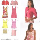 Misses Dress or Top with Jacket and Shorts, Simplicity, Size 4-12 2939 NEW