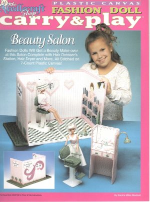 Barbie Plastic Canvas Castle Pattern by Christian