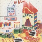 Happy Birthday Party Decorations, Plastic Canvas, NEW