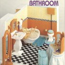 Barbie, Fashion Doll Bathroom, Plastic Canvas Pattern Book NEW