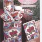 Victorian Rose Accessories, Home Decor Floral Designs, Plastic Canvas  NEW