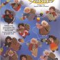 Sugarplum Fairies  Christmas Ornaments Plastic Canvas Booklet