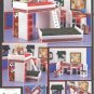 Barbie Sister Skipper Sleep and Study Bedroom Plastic Canvas Pattern Book