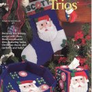 Christmas Home Trios Plastic Canvas Pattern Book