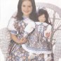 Soft Doll and Dress 23” (58.4cm) Butterick 6372  NEW
