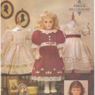 Heirloom  Clothes Pattern for 18” (45.7cm) Dolls Vogue 7163 (695) NEW