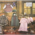 Early American Doll Clothes Pattern 18” (45.7cm)  Vogue 8337  NEW