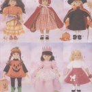 Halloween Costumes for 18” (45.5 cm) Magic Attic or American Girl dolls, Butterick 5661 NEW