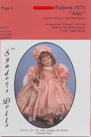 Doll Emporium Pattern Co. (DE
 600, Wardrobe for 18&quot; Girl Dolls