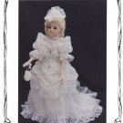 Yesterday’s Children 1800’s style dress for 18” porcelain doll, BS-287 NEW