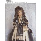 French Fashion 1880’s style dress for 18” lady doll, Brown House Dolls,  BHD1439 NEW