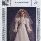 Lynette Bridal Gown, 1890’s, Rose Pinkul Original for 26” porcelain doll, RP-324 NEW